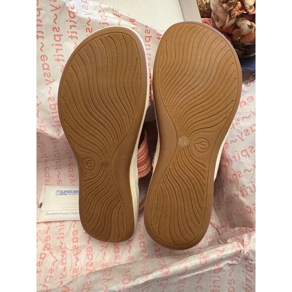 Easy Spirit Tristen9 Comfort Sandals - Pink ROSE - VARIOUS SIZES In WIDE & REG - Picture 6 of 7